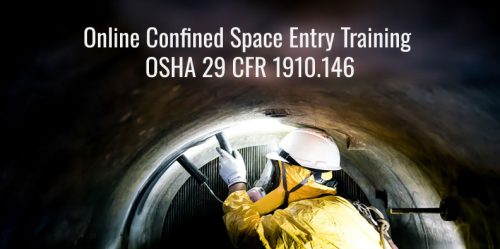 Worker in protective gear inside tunnel