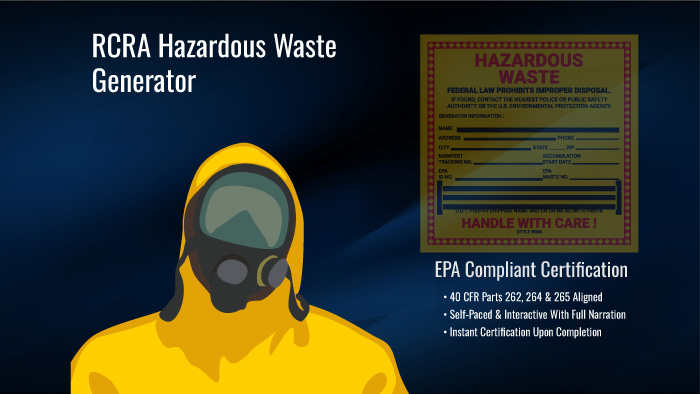 RCRA hazardous waste regulations document