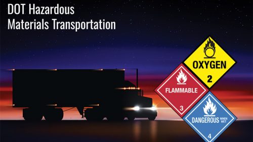 DOT HAZMAT Transportation