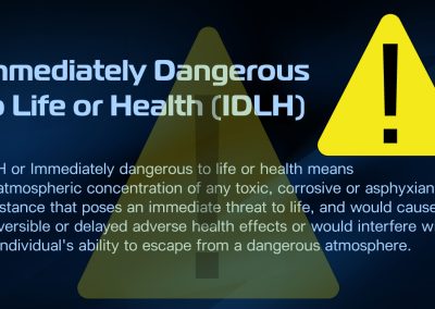 Warning about life-threatening conditions