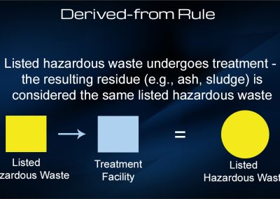 Hazardous waste treatment process explained