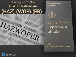 HAZWOPER acronym meaning breakdown and context