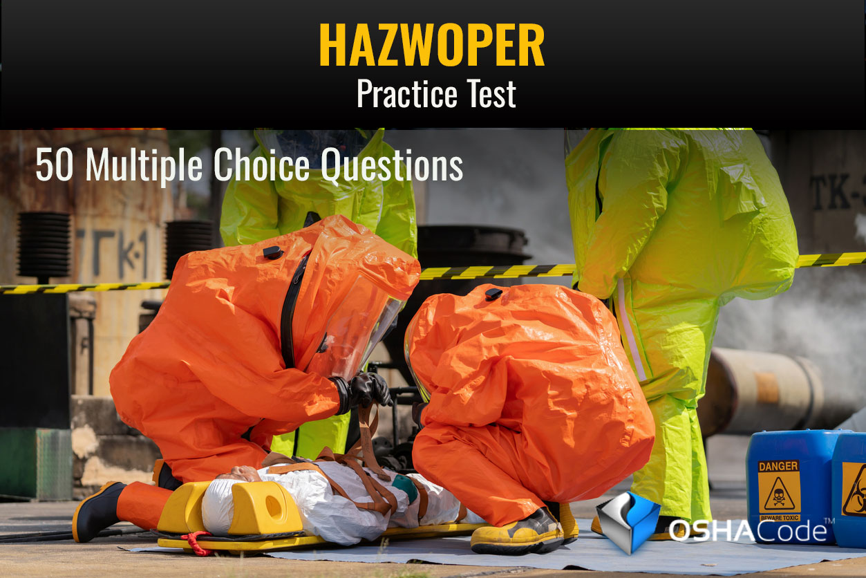 hazwoper workers attending to an injured person