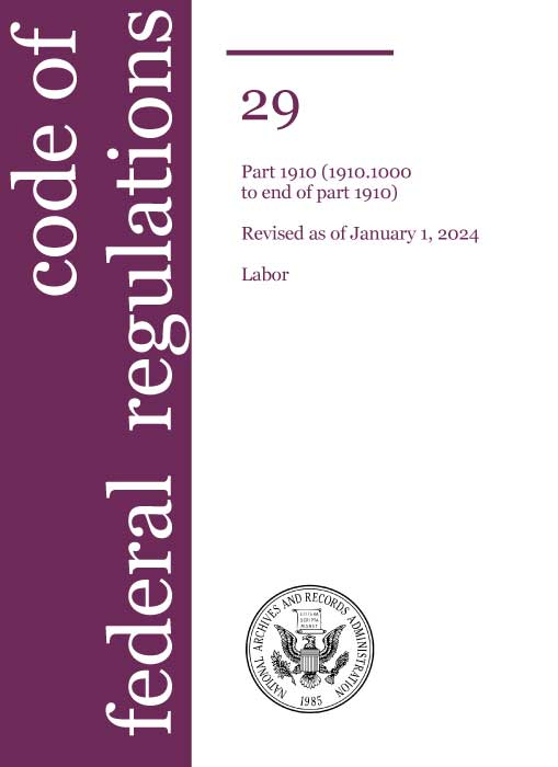 Labor regulations code cover page