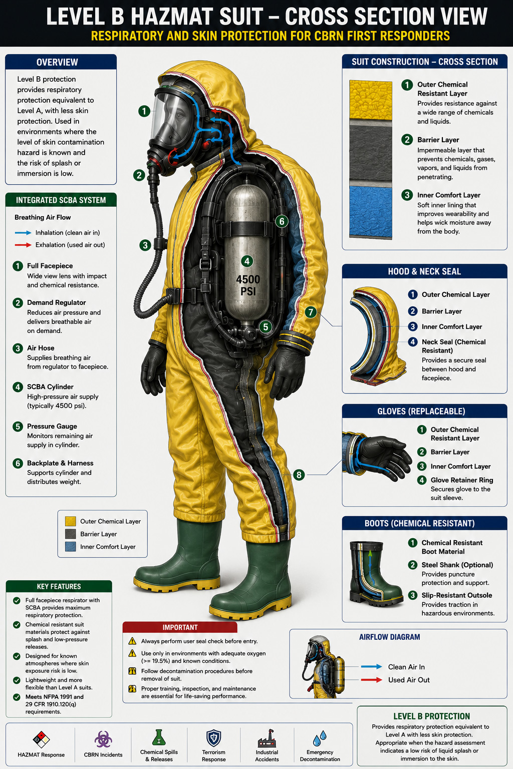 Understanding HAZMAT Suit OSHA Protection Levels