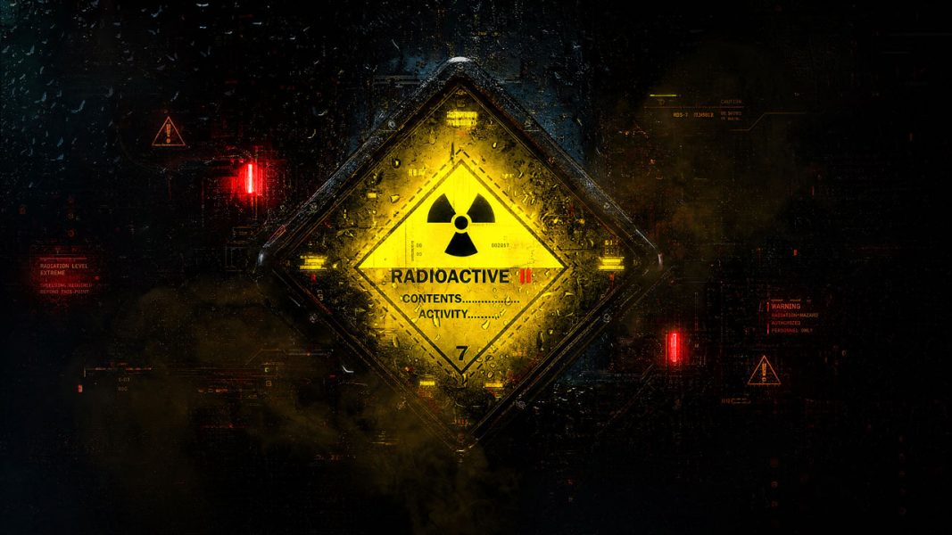 Radioactive Placard in 3D