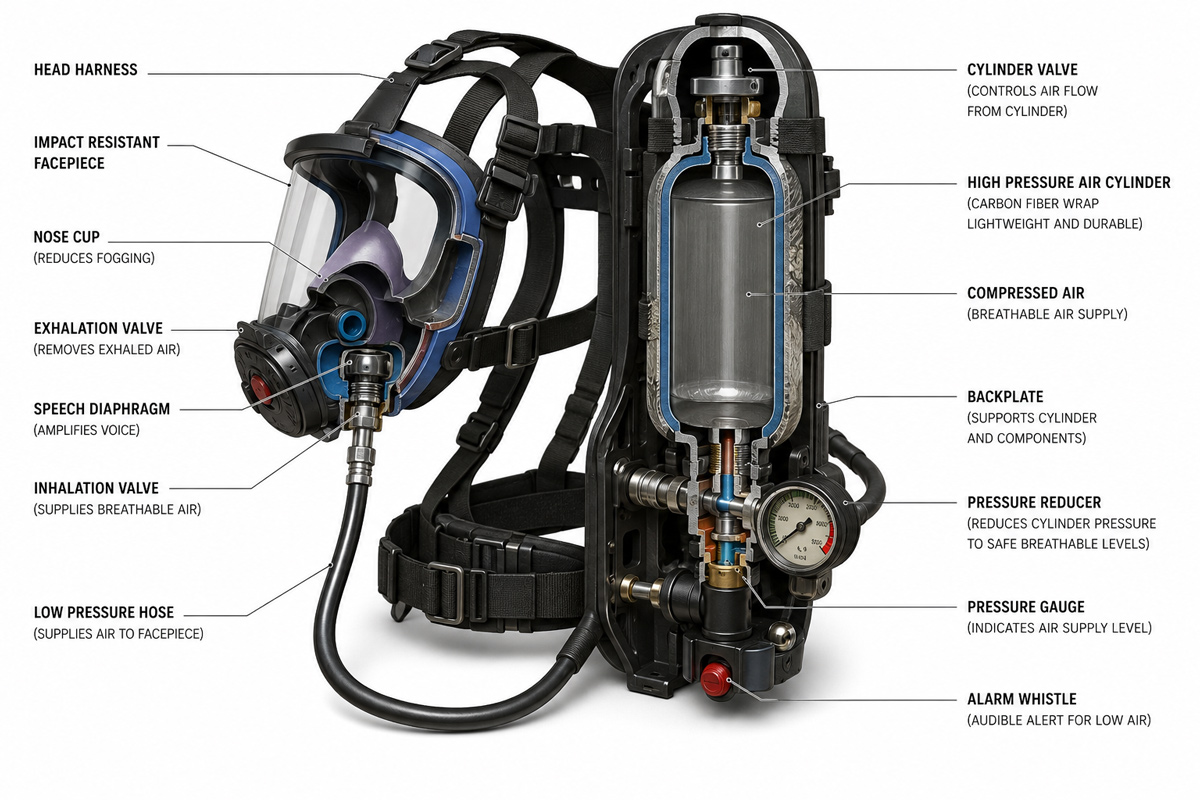 SCBA Cross Section