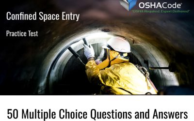 Confined Space Entry Practice Test